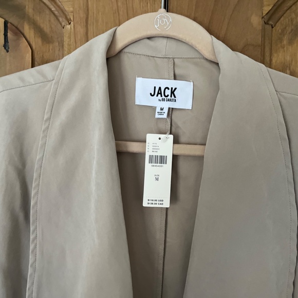 Anthropologie Jack by BB Dakota Rani Utility Jacket (beige, medium) - Picture 3 of 5